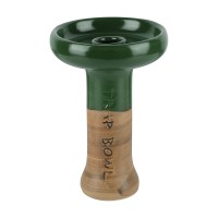 Trap Bowl Phunnel - Grün glasiert größe M Shisha Kopf Trap Bowl Phunnel - Grün glasiert größe M Shisha Kopf