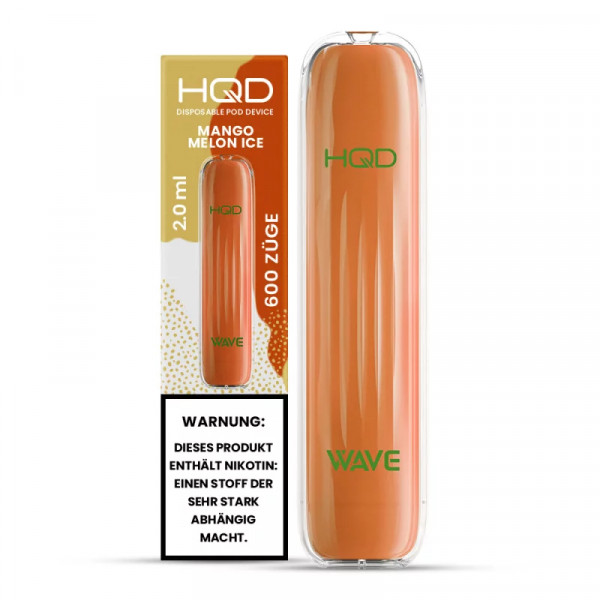 HQD Surv 600 Mango Melon Ice Einweg E-Shisha