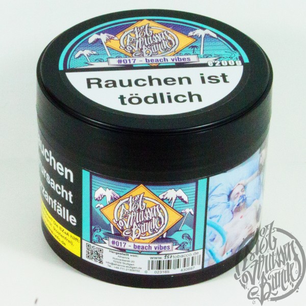 187 Tobacco 200g - Beach Vibes Shisha Tabak