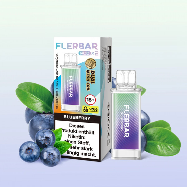 Flerbar POD (2er Pack) - Blueberry